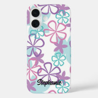 Floral Freestyle - Hand-Drawn Retro Flowers