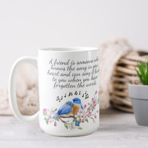 Floral Friendship Coffee Mug