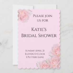 Floral Fun Bridal Shower Invite