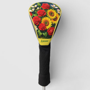 Floral Fun Driver Head Cover