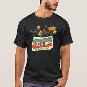 Floral Funk  Vintage Soul 70s Costume For Music T-Shirt