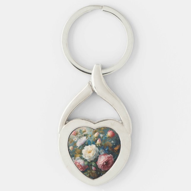 Floral Galore  Key Ring (Front)