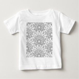 Floral Garden Doodle Baby T-Shirt