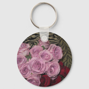 Floral Garden Key Ring
