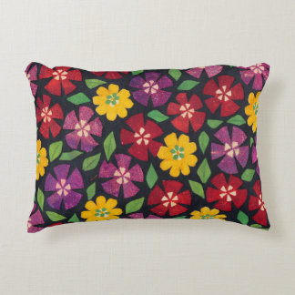 Floral Garden Pattern Decorative Cushion