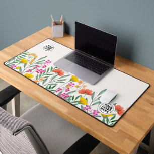 Floral Garden Professional Desk Mat Mouse Pad