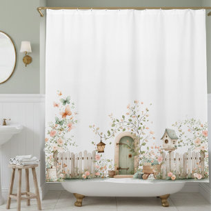 Floral Garden Shower Curtain