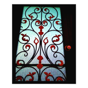 Floral Gate Photo Print