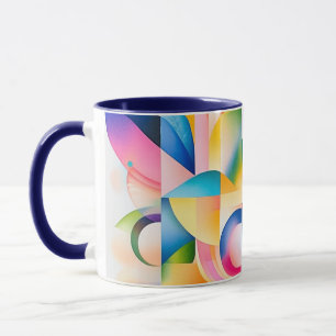 Floral Geometric Harmony Mug