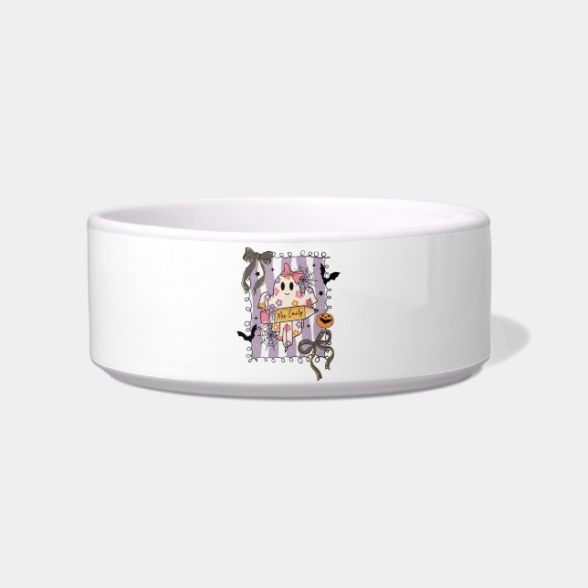 Floral Ghost Teacher Bowl (Front)
