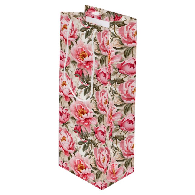 Floral Gift Bag (Front Angled)