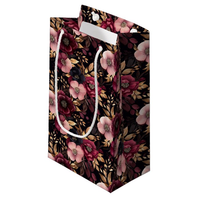 Floral Gift Bag (Front Angled)