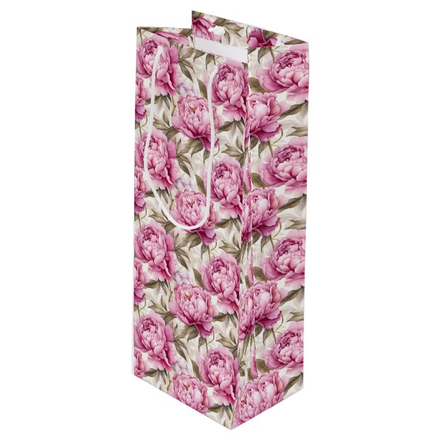 Floral Gift Bag (Front Angled)