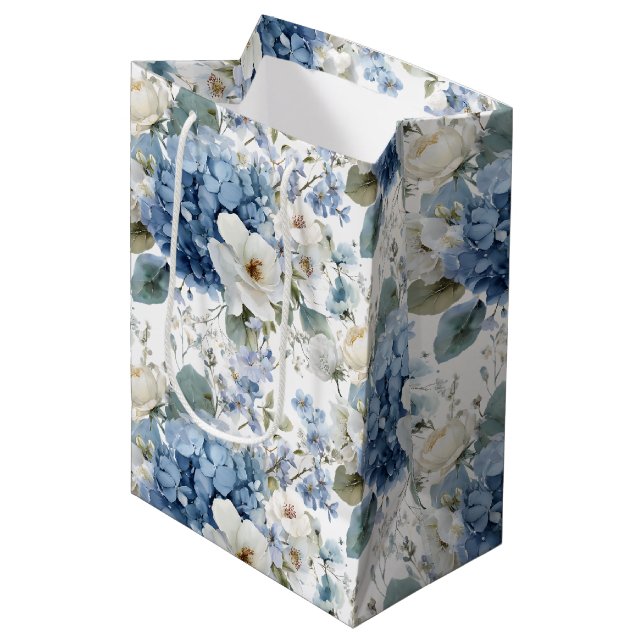 Floral Gift Bag (Front Angled)