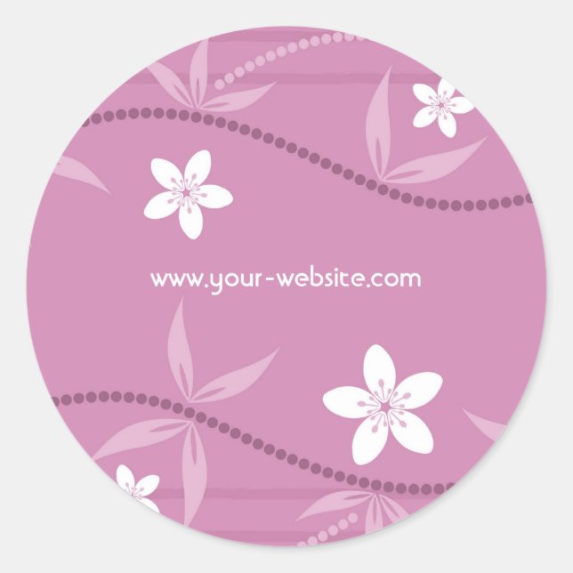 Floral Gift Sticker (Front)