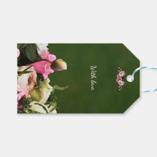 Floral Gift Tags with Editable Message - Botanical