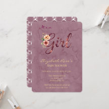 Floral Girl Baby Shower