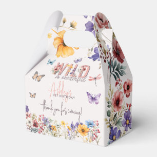 Floral Girl Birthday   Wild & Onederful Favour Box