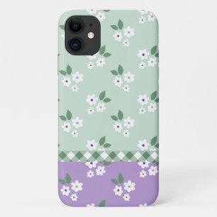 Floral Girly Simple Pattern iPhone 11 Case
