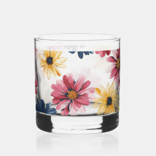 Floral glass