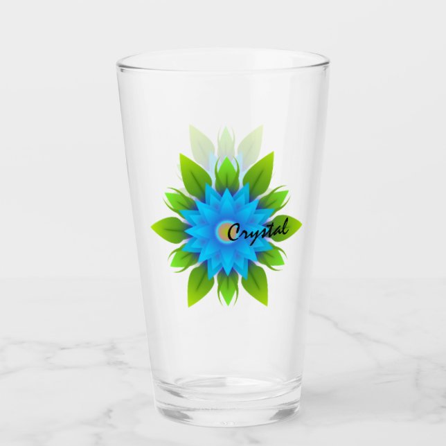 Floral Glass (Front)