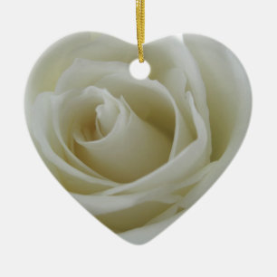 Floral Glow Ceramic Ornament