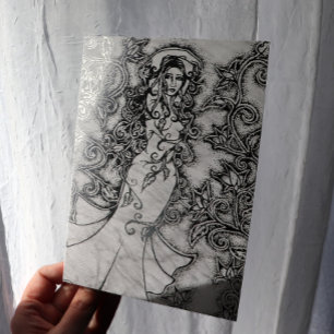 Floral Goddess Foil Card