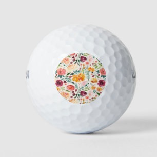 Floral Golf Balls