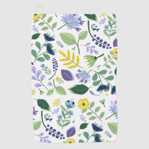 Floral Golf Towel