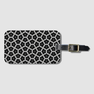 Floral Goth Garden Luggage Tag