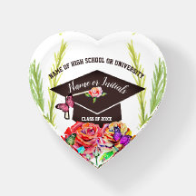 Floral Graduation Bouquet Personalised Keepsake