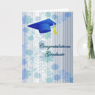 Floral Graduation Greeting Card
