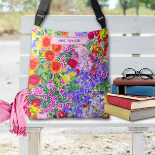 Floral Graduation Thank You – Gift for Teacher Crossbody Bag