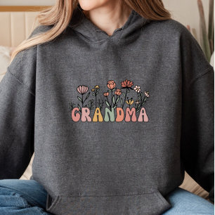 Floral Grandma Hoodie