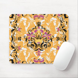 Floral Graphic Art, Gothic Hollow Life Mouse Pad