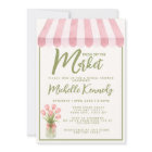 Floral Green Fresh Off The Market Bridal Shower