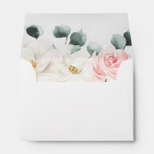Floral Greenery Eucalyptus Envelopes