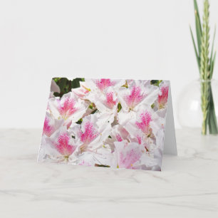 Floral Greeting Cards Blank Inside Customise text