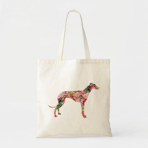 Floral Greyhound Tote