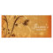 Floral Grunge Rack Card