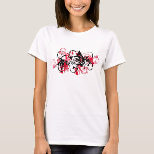 floral grunge stars T-Shirt