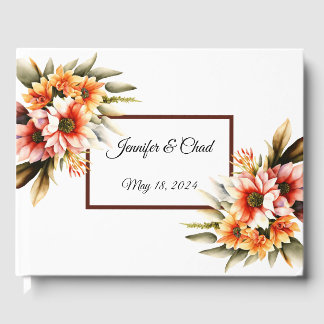 Floral Guest Book