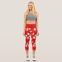 floral halloween ghosts flowers red