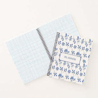 Floral Hardcover Notebook, Planner Notebook