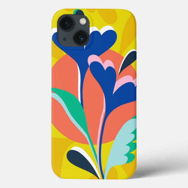 Floral Harmony Case-Mate iPhone Case (Back)
