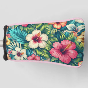 Floral Hawaiian/tropical Golf Head Cover