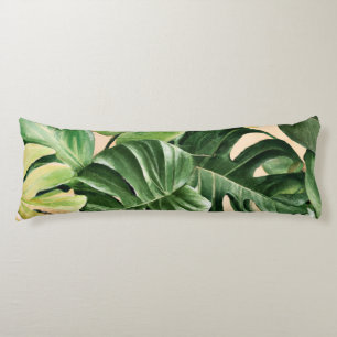 Floral/Hawaiian/Tropical leaf Body Cushion