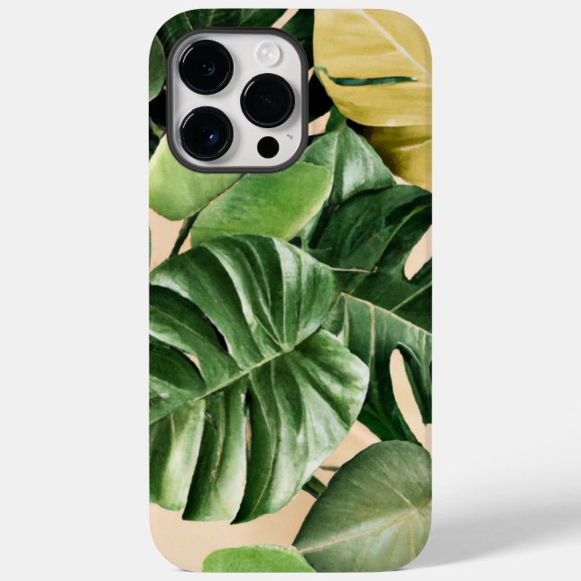 Floral/Hawaiian/Tropical leaf Case-Mate iPhone Case (Back)