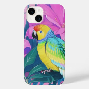 Floral/Hawaiian/Tropical/parrot Case-Mate iPhone 14 Case
