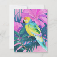 Floral/Hawaiian/Tropical/parrot